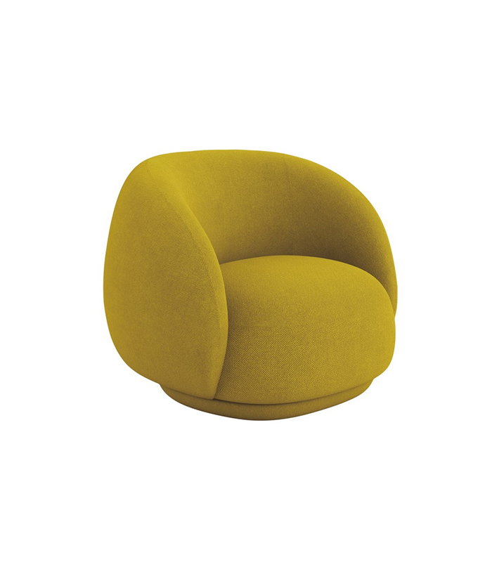 Velvet Accent Armchair